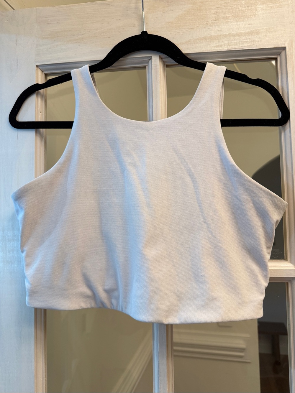 Outdoor Voices White Sports Bra- Minimal Athletic Fit